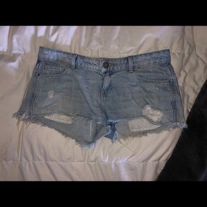 Vintage blue jean shorts